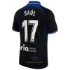 Maglia ufficiale Atlético Madrid Saul 17 Trasferta 2022-23 per Uomo